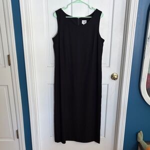 Vintage Black Maxi Dress